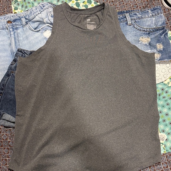all in motion Black Athletic Tank Top - Picture 2 of 4